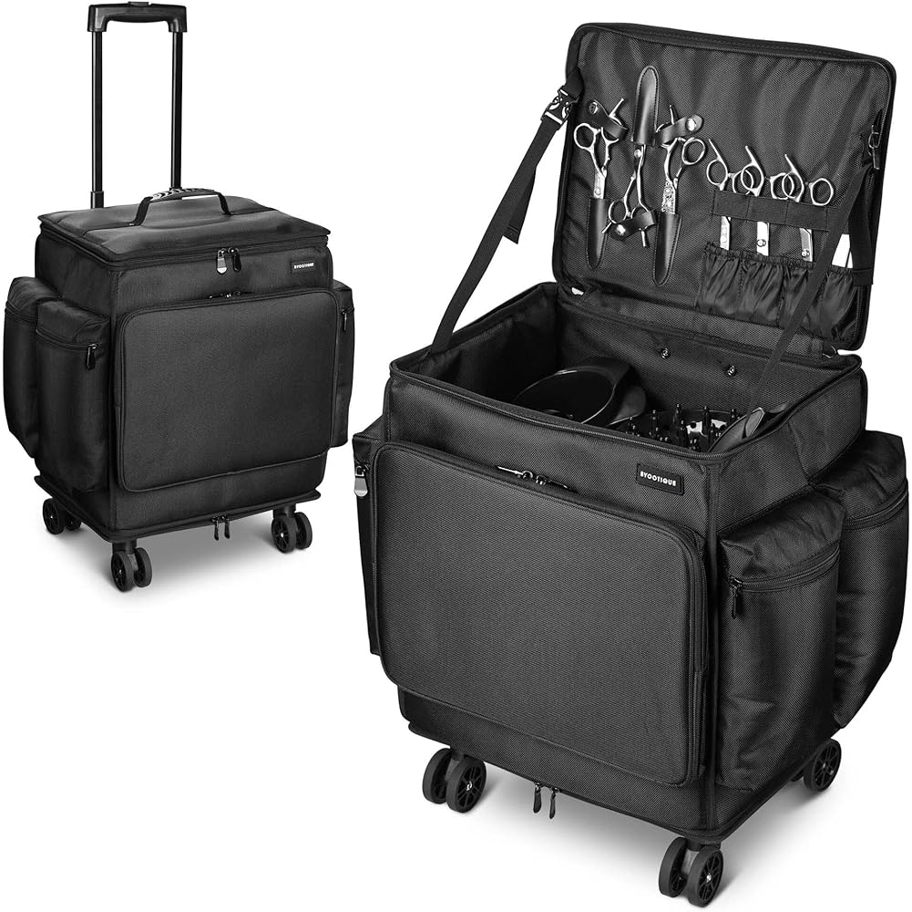 Amazon.co.jp: BYOOTIQUE ヘアメイク バッグ シザーケース 理髪バッグ